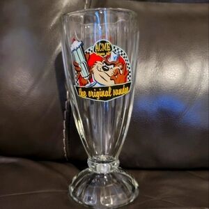 VINTAGE  Warner Bros ACME Tasmanian Devil Taz Ice Cream Sundae Glass